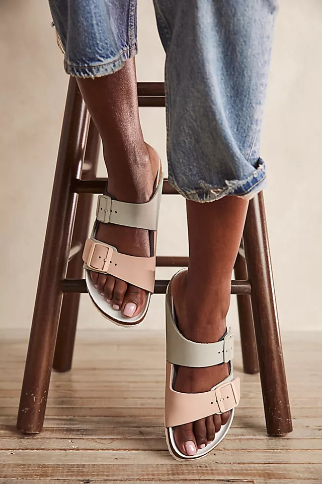 Arizona Split Hex Birkenstock Sandals | Free People (Global - UK&FR Excluded)