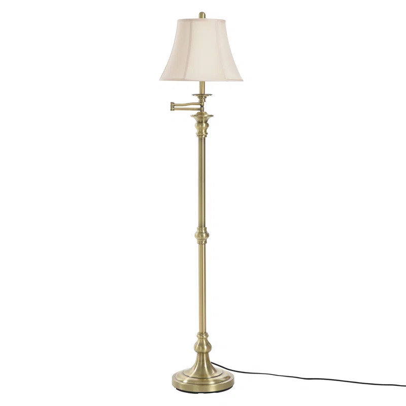 Annarae 62'' Swing Arm Floor Lamp | Wayfair North America