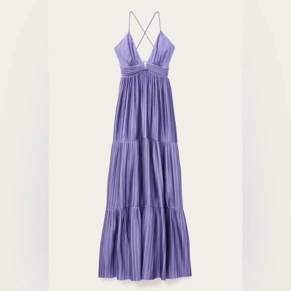 ba&sh Wasta Long Dress in Lavender | Poshmark