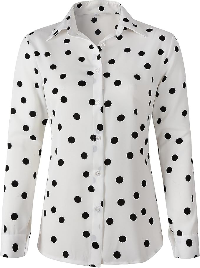 Beninos Women's Casual Blouses Long Sleeve Button Down Shirt | Amazon (US)