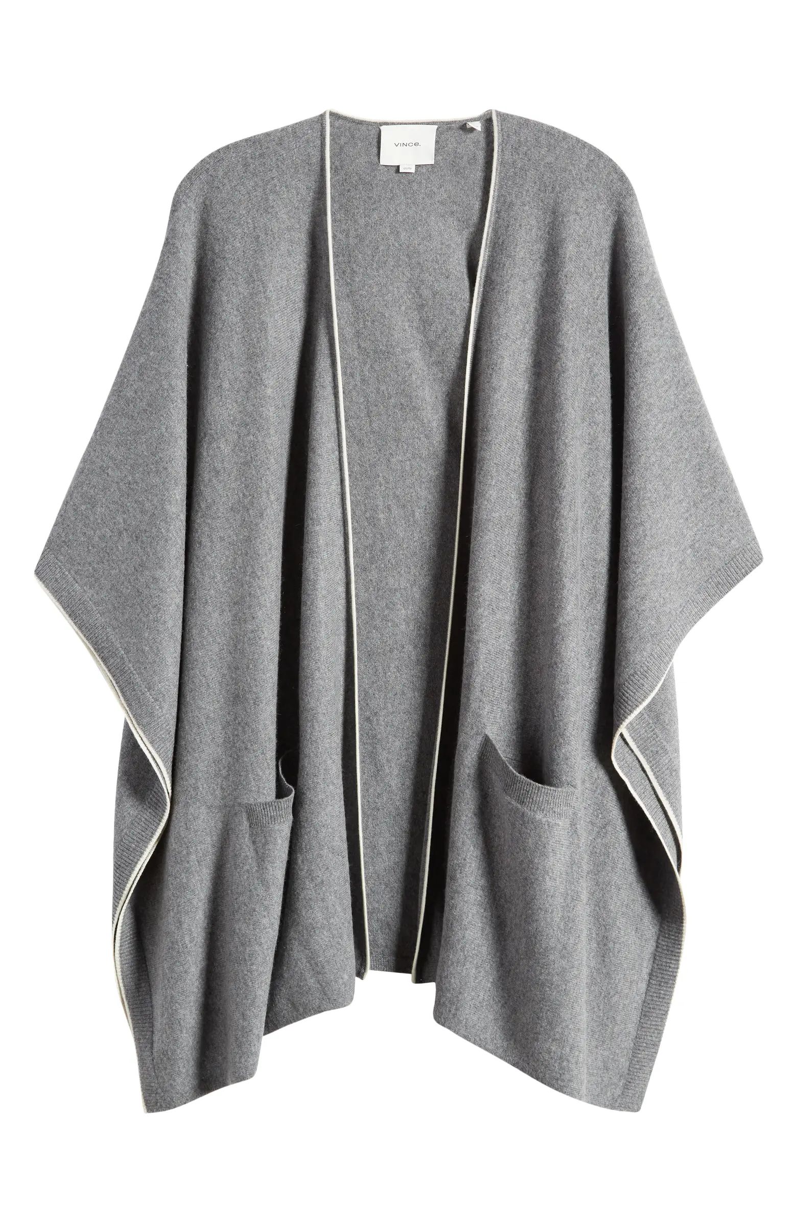 Vince Tipped Cashmere Wrap | Nordstrom | Nordstrom