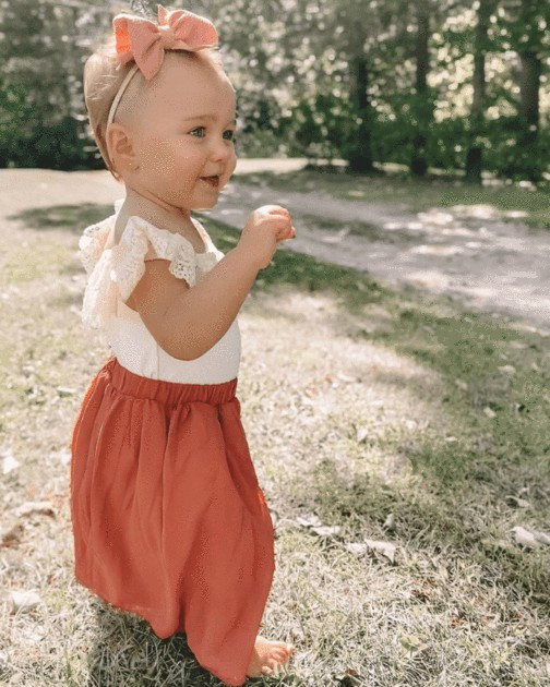 Elsa Maxi Skirt - Retro Rose | Bailey's Blossoms