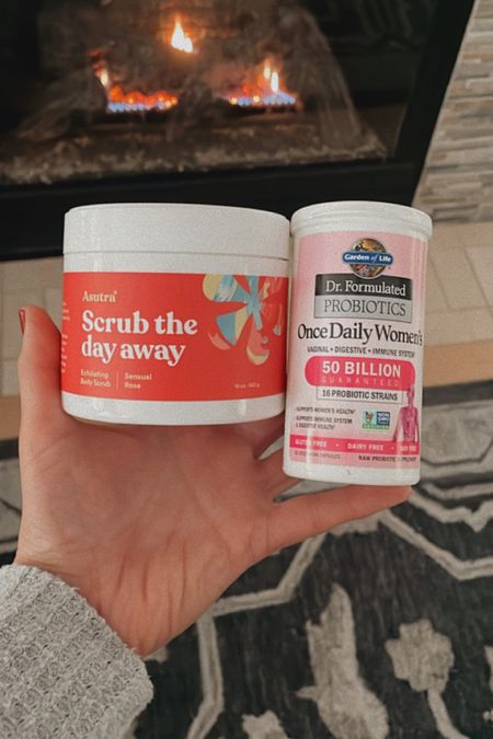 My must have products that I use daily, and purchase with the convenient subscribe to save on Amazon
 Body scrub / probiotic 


#LTKunder50 #LTKbeauty #LTKSeasonal