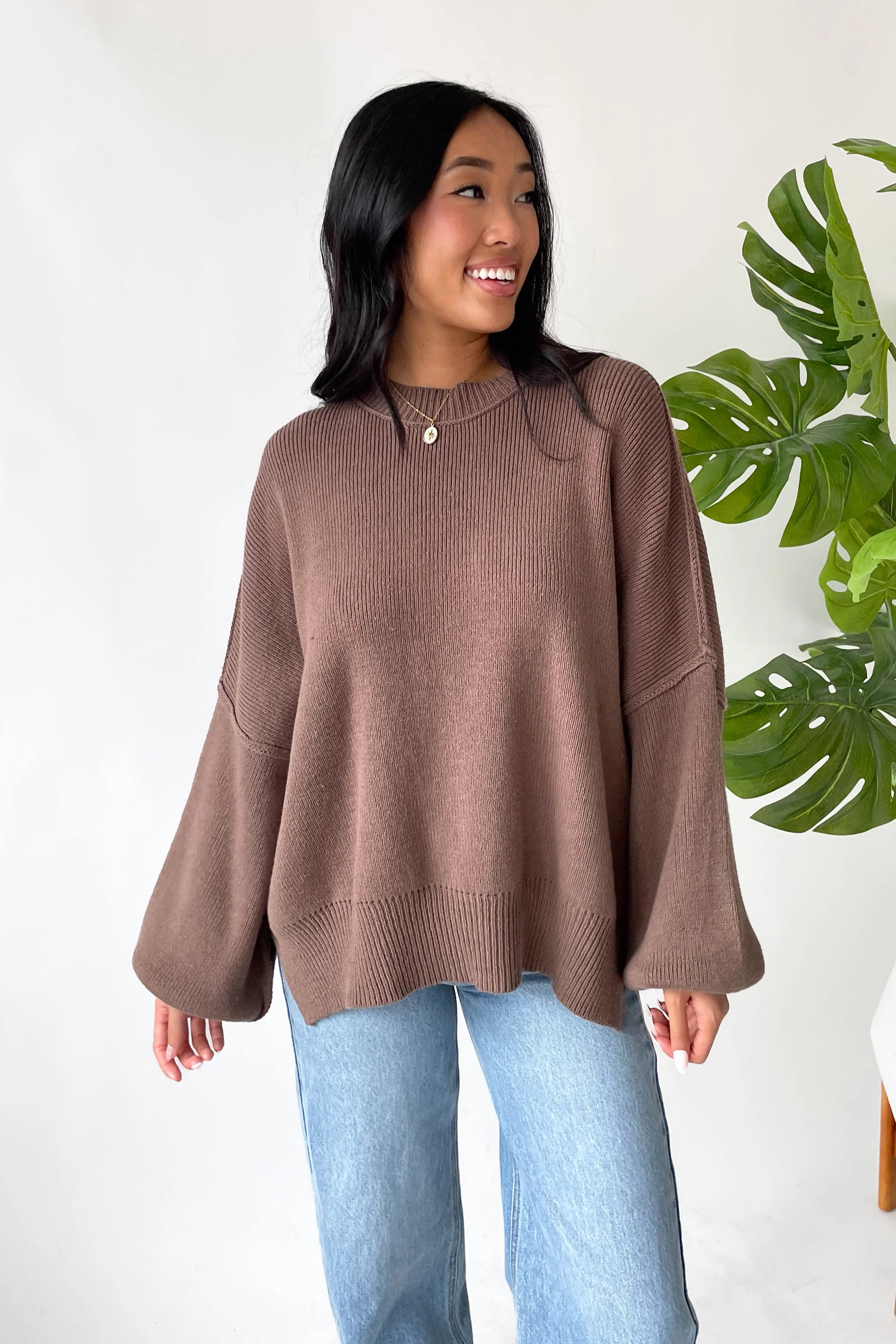 Martha Sweater in Brown | Grey Bandit