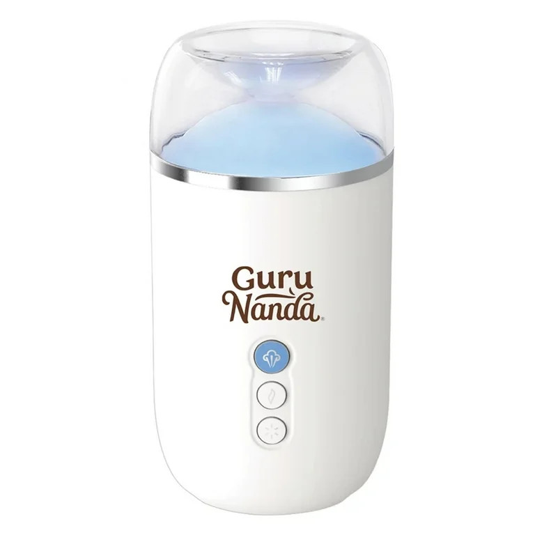 GuruNanda Modern Essential Oil Diffuser, White - 6 Hours of Aromatherapy - Walmart.com | Walmart (US)
