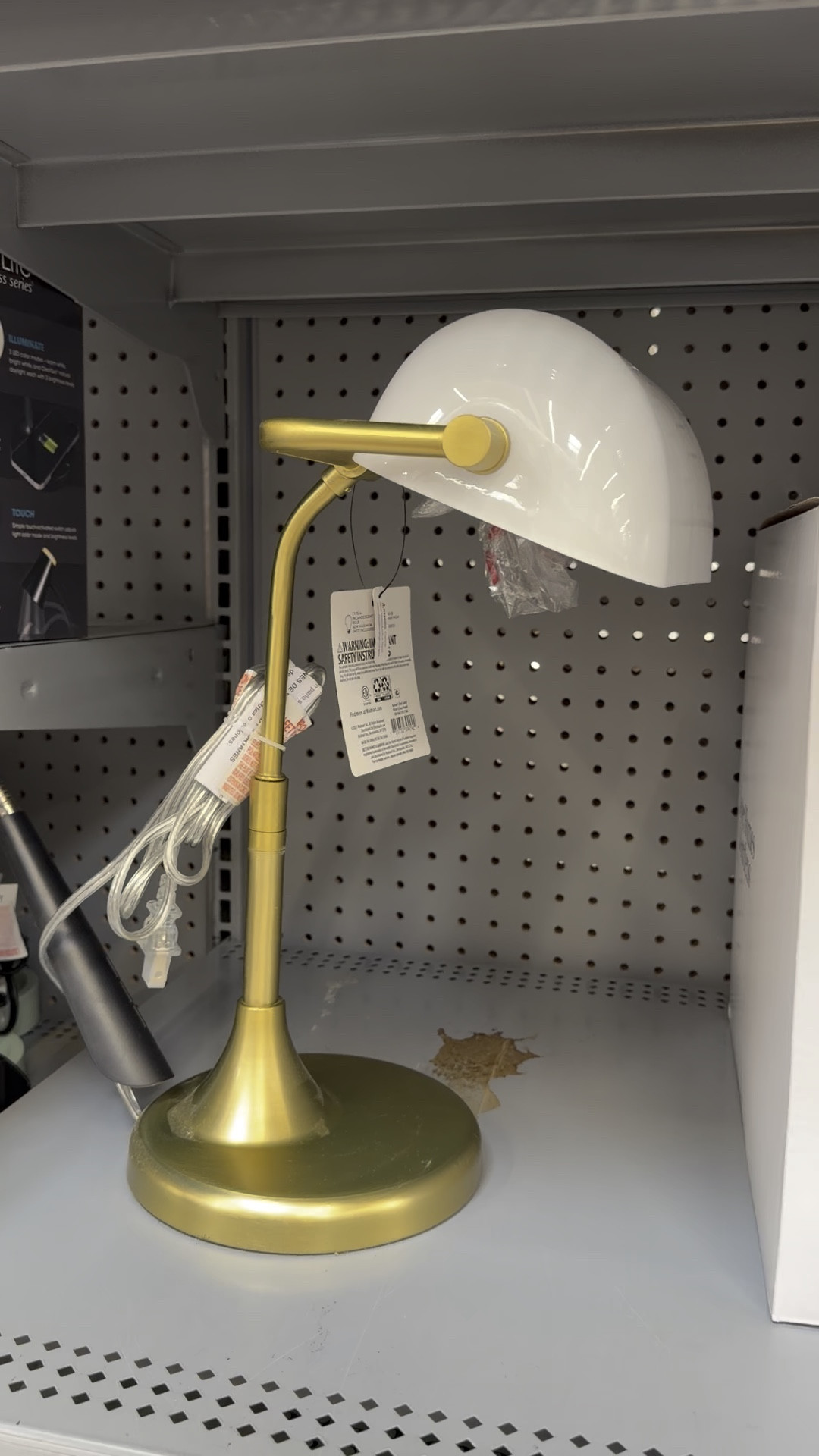 This adjustable shade desk lamp from Walmart is so pretty!

#LTKHome