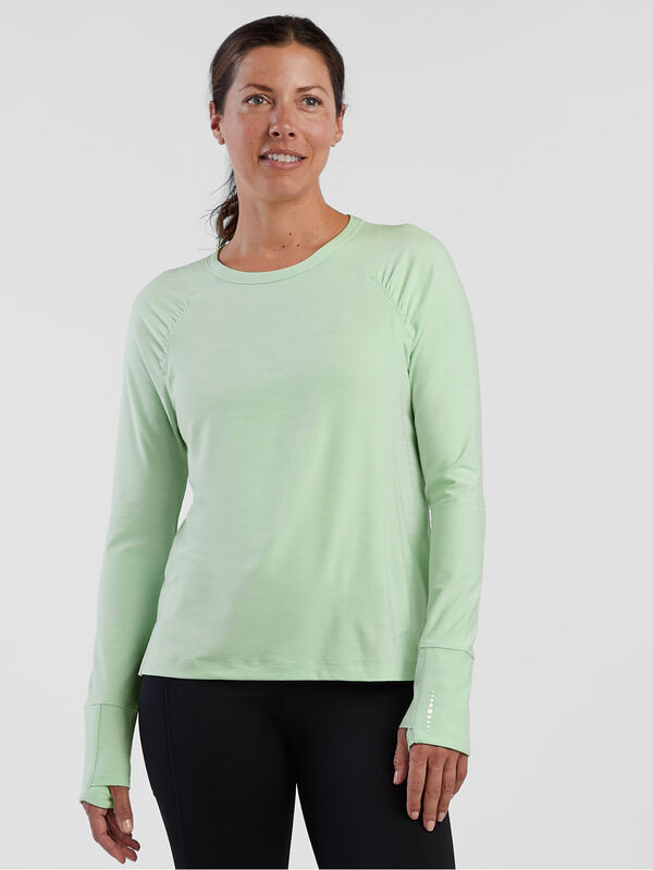 Grace Raglan Long Sleeve Workout Top | Title Nine