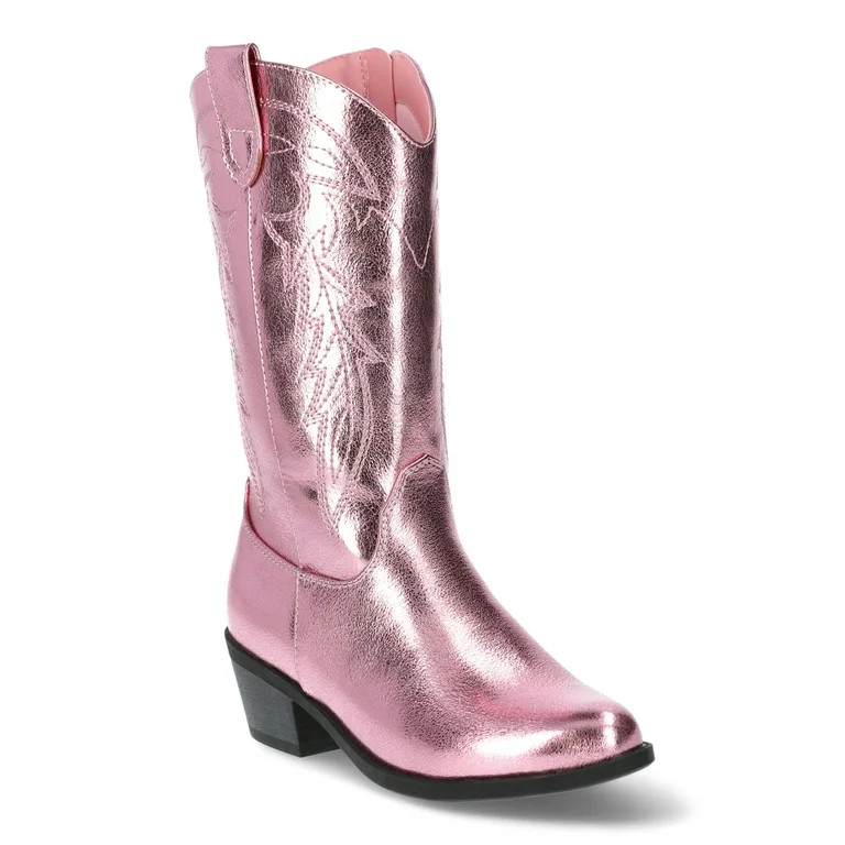 Madden NYC Little Girl & Big Girl Tall Western Cowgirl Boots | Walmart (US)
