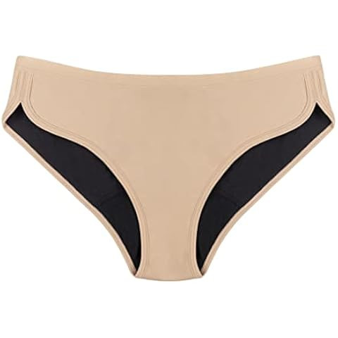 Thinx Sport Period Underwear for Women, Moderate Absorbency Period Panties, Feminine Care, Beige,... | Amazon (US)