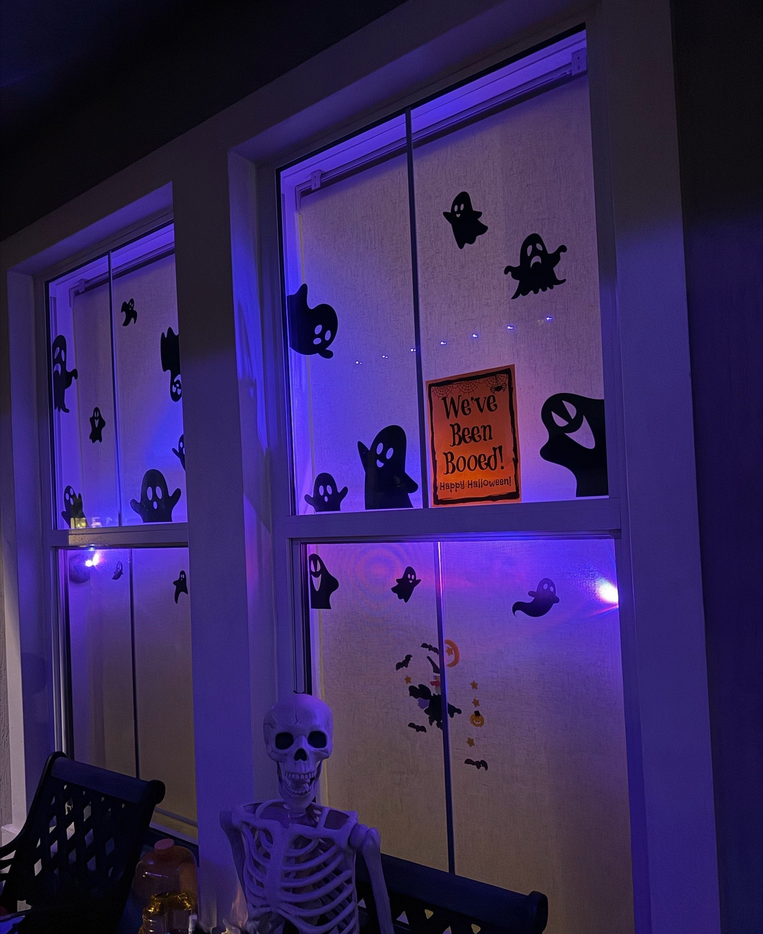 Window ghost and lights 👻✨
