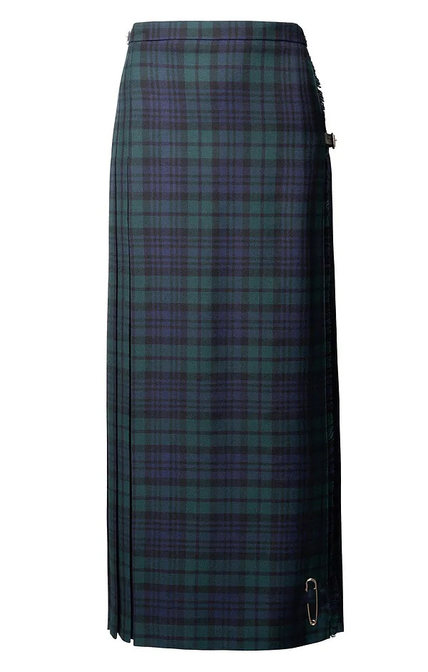 Ladies Full Length Tartan Kilt | The House of Bruar