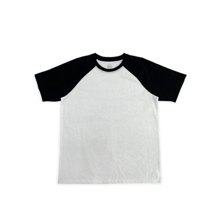 Wonder Nation Boys Short Sleeve Raglan T-Shirt, Sizes 4-18 & Husky | Walmart (US)