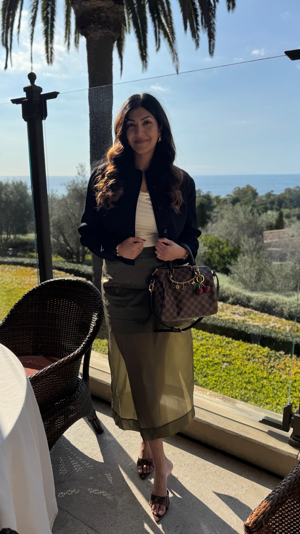 Wore this outfit for my sister’s 50th birthday dinner. We took a party bus to the restaurant in Newport Beach. This sheer midi skirt is so stunning I got so many compliments on it. I paired with this off the shoulder top and cropped jacket from aritzia. 
Sizing runs tts:
 Size large in top
Size 10 in jacket
Size 10 in skirt 
Size 9 in heels

#dinneroutfit #ootn #datenightoutfit #goingoutoutfit 

#LTKMidsize #LTKValentine #LTKootd