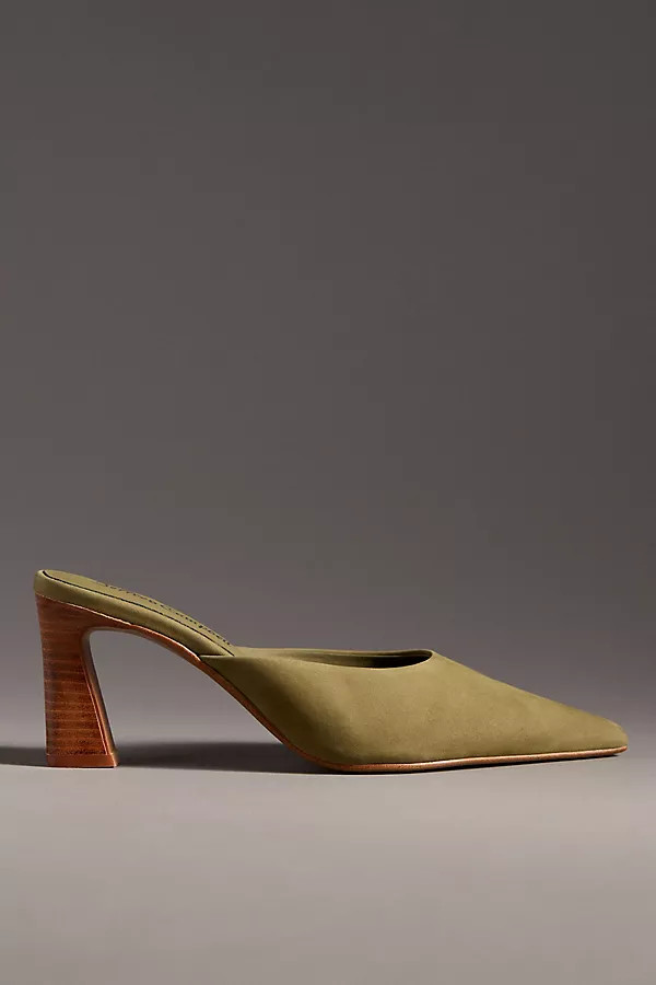 Jeffrey Campbell Unamused Pointed-Toe Heeled Mules | Anthropologie (US)