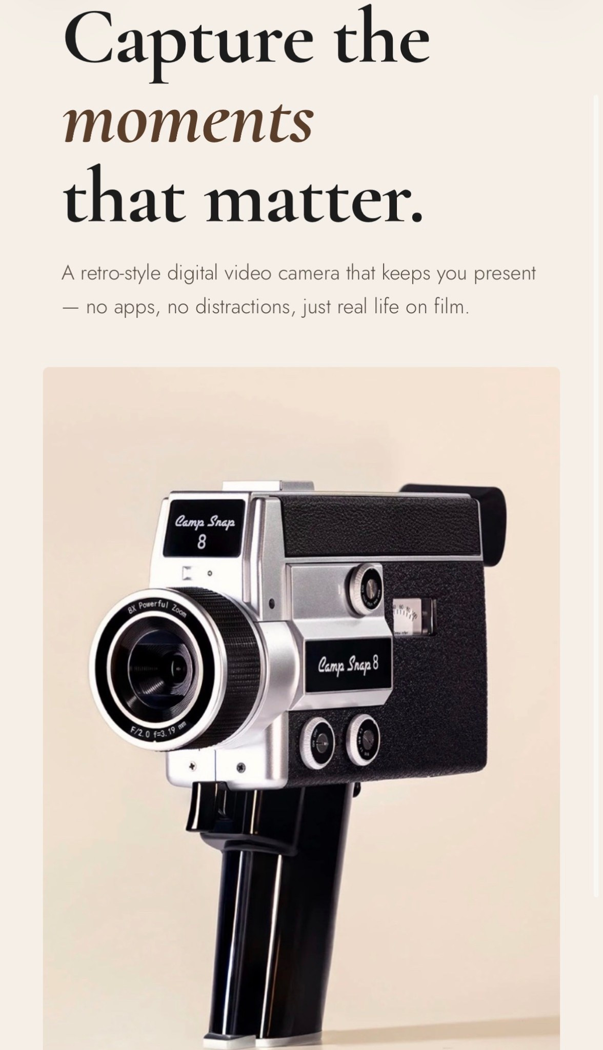 Perfect camera to make family memories! It’s on my Mother’s day gift wish list 

#LTKKids #LTKmomlife