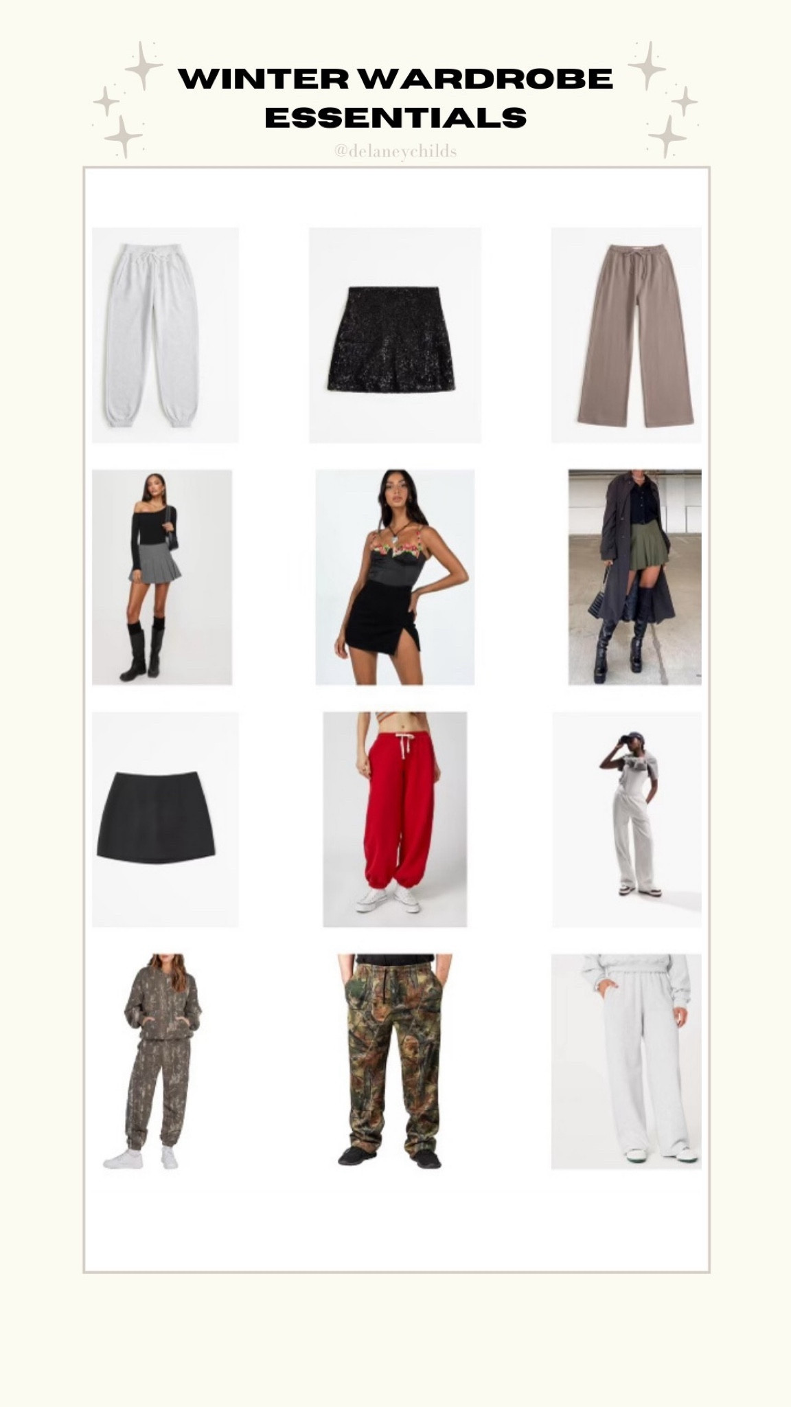 joggers, sweats, and skirts from my latest YouTube ▶️❄️ winter wardrobe essentials + where to buy them 

#LTKfindsunder100 #LTKSeasonal #LTKstyletip