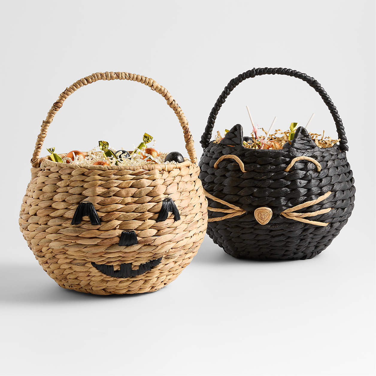 Pumpkin Halloween Kids Treat Bag | Crate & Kids | Crate & Barrel