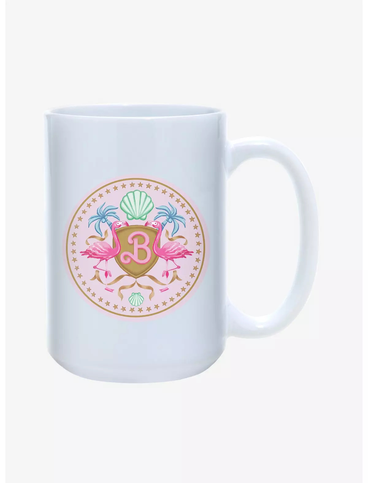 Barbie The Movie Malibu Barbie Beach Party Crest 15OZ Mug | Hot Topic | Hot Topic