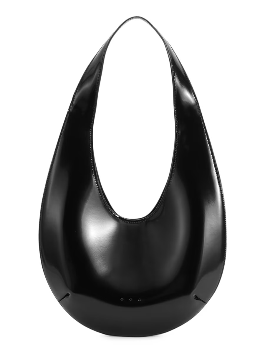 Aesther Ekme Opal Leather Shoulder Bag | Saks Fifth Avenue | Saks Fifth Avenue