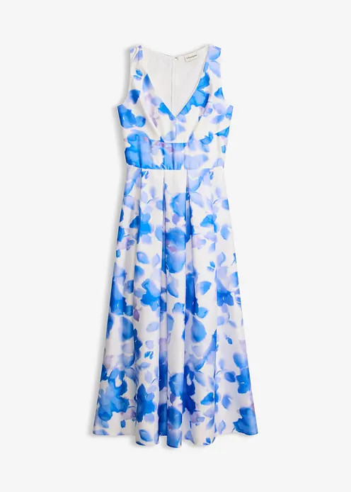 Maxikleid aus gl\u00e4nzendem Satin | Bonprix DE
