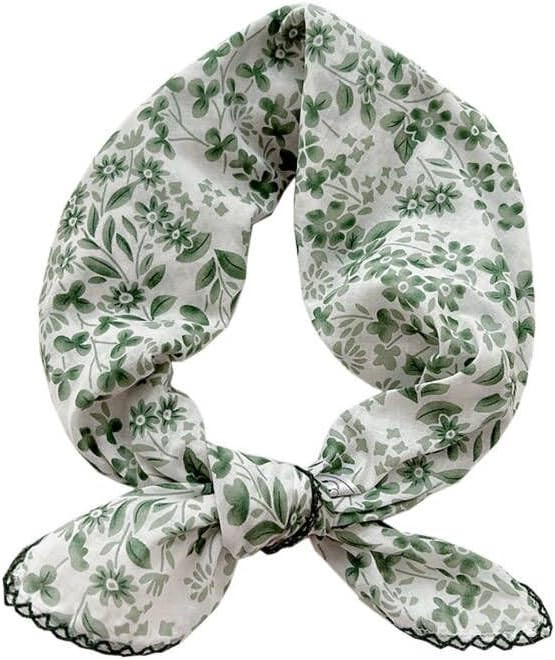 Large Cotton Bandana Headband, Head Wrap, Protective Coverage, Hair Neck Scarf for Women 28 x 28 ... | Amazon (US)