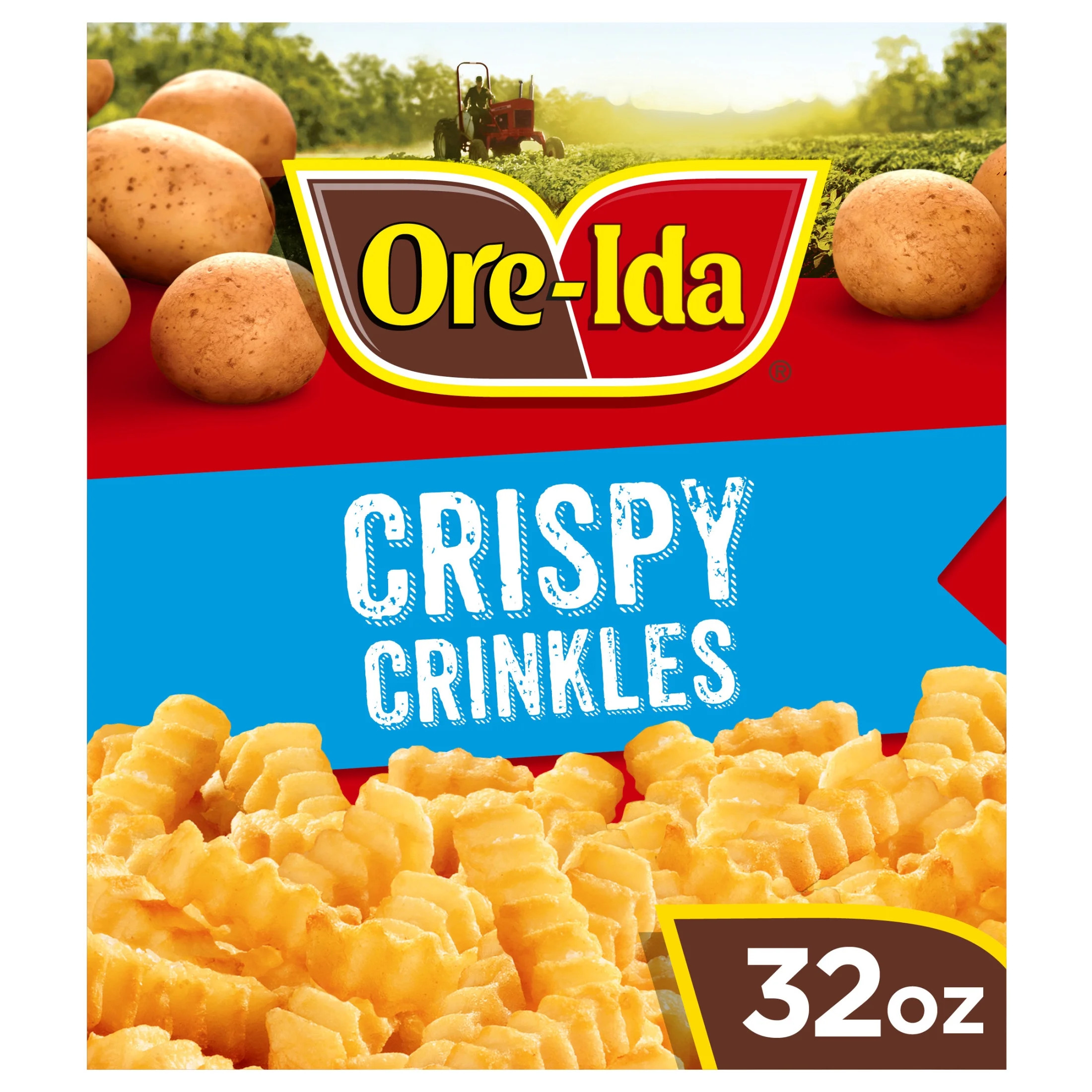 Ore-Ida Crispy Crinkles French Fried Potatoes, 32 oz Bag | Walmart (US)