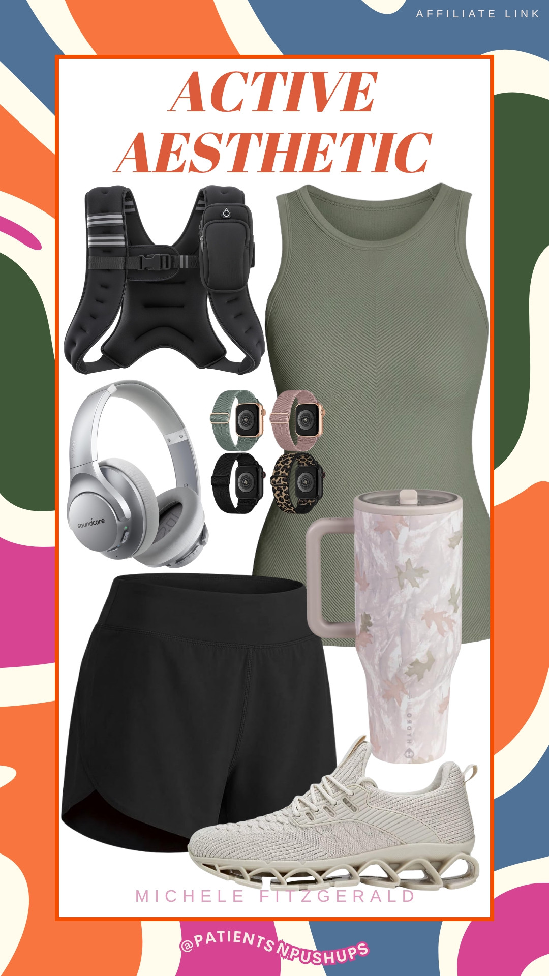 Leveling up the workout wardrobe. 👟 There’s something about a matching sage rib knit tank and sleek black shorts that just makes the gym more fun. Don’t sleep on this weighted vest it’s the easiest way to burn extra calories on your daily hot girl walk! 

 #LTKfitnessgoals #LTKselfcare #LTKActive
