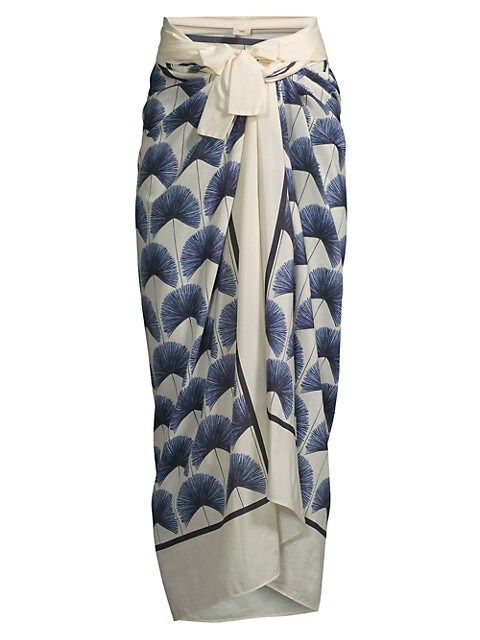 Lavanda Printed Silk-Blend Pareo | Saks Fifth Avenue