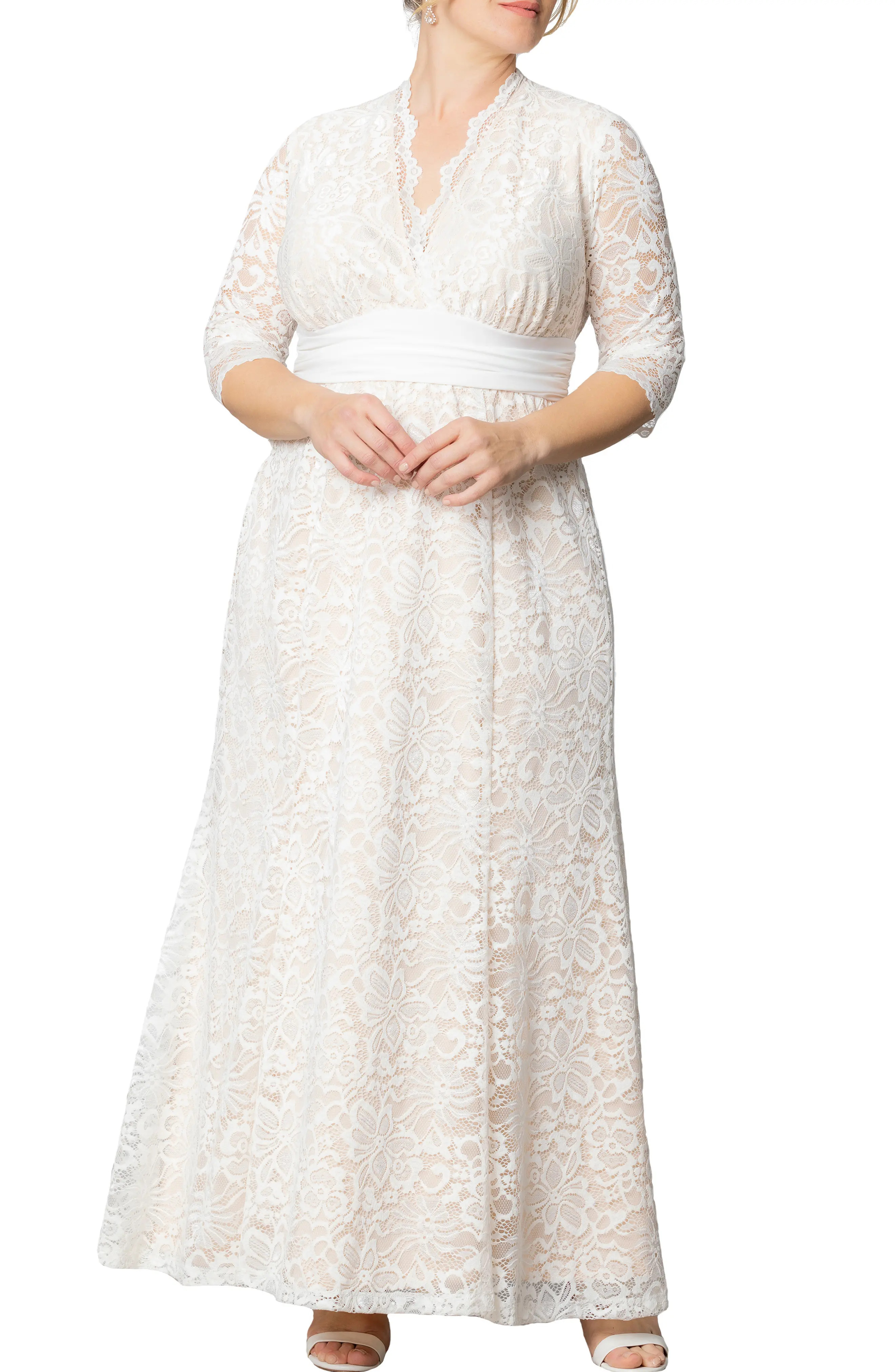 Kiyonna Amour Lace Gown (Women) | Nordstrom | Nordstrom