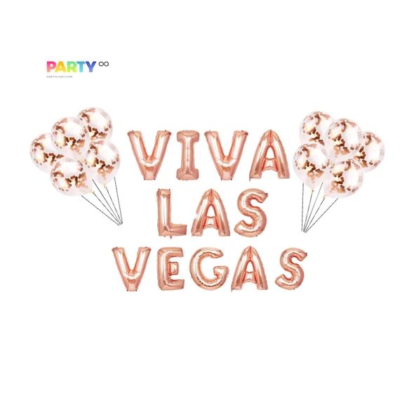 Viva Las Vegas Balloons | Vegas Bachelorette Party Decorations | Vegas Bachelorette Party Decor B... | Etsy (US)