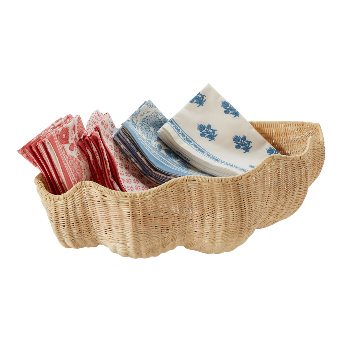 Wicker Clam Shell | Amanda Lindroth