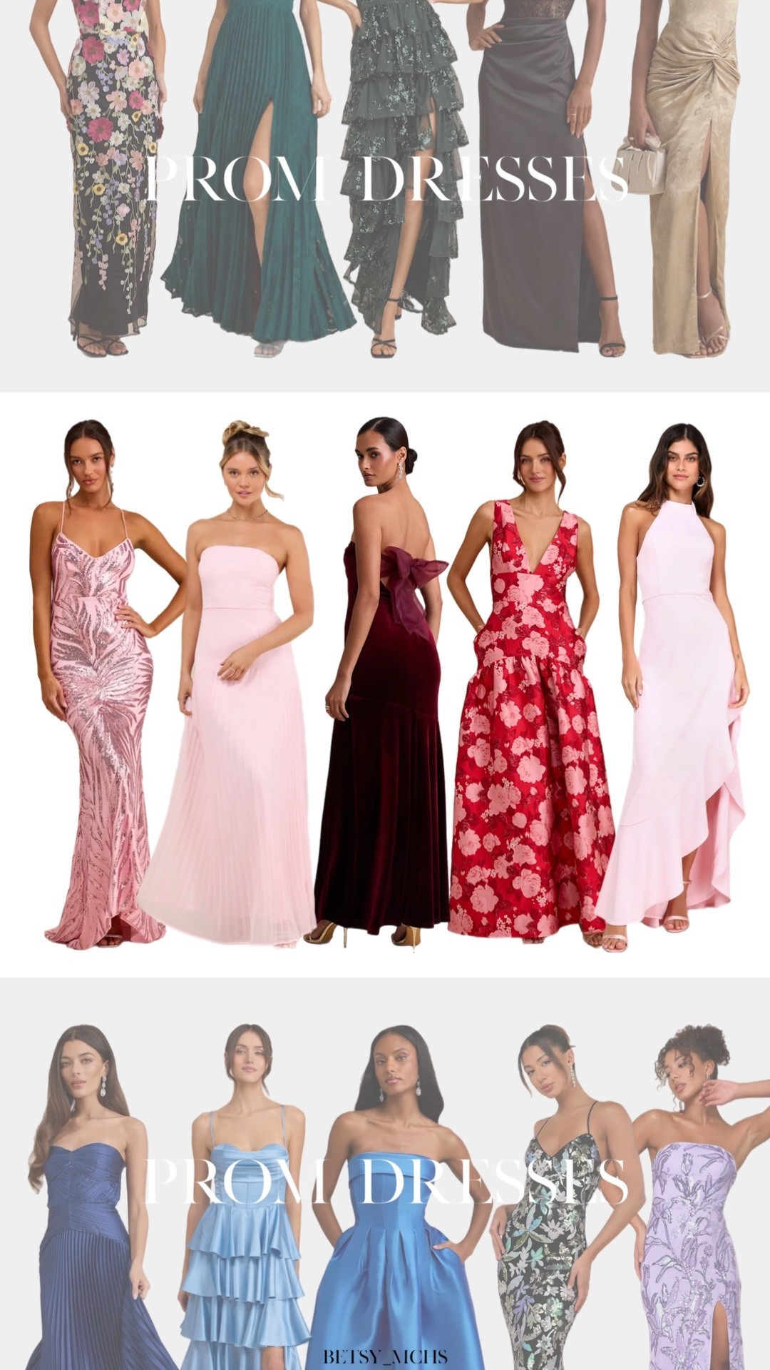 Prom dresses