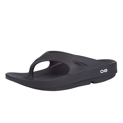 OOFOS OOriginal Recovery Sandal, Black - Women’s Size 8, Men’s Size 6 | Amazon (US)