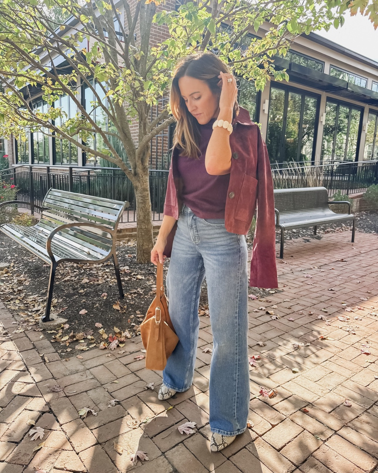 It was a fun afternoon. 
Day date style. 
XS jeans @Spanx 
XS sweater. S jacket