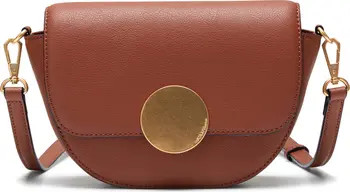 Lottie Leather Saddle Crossbody Bag | Nordstrom