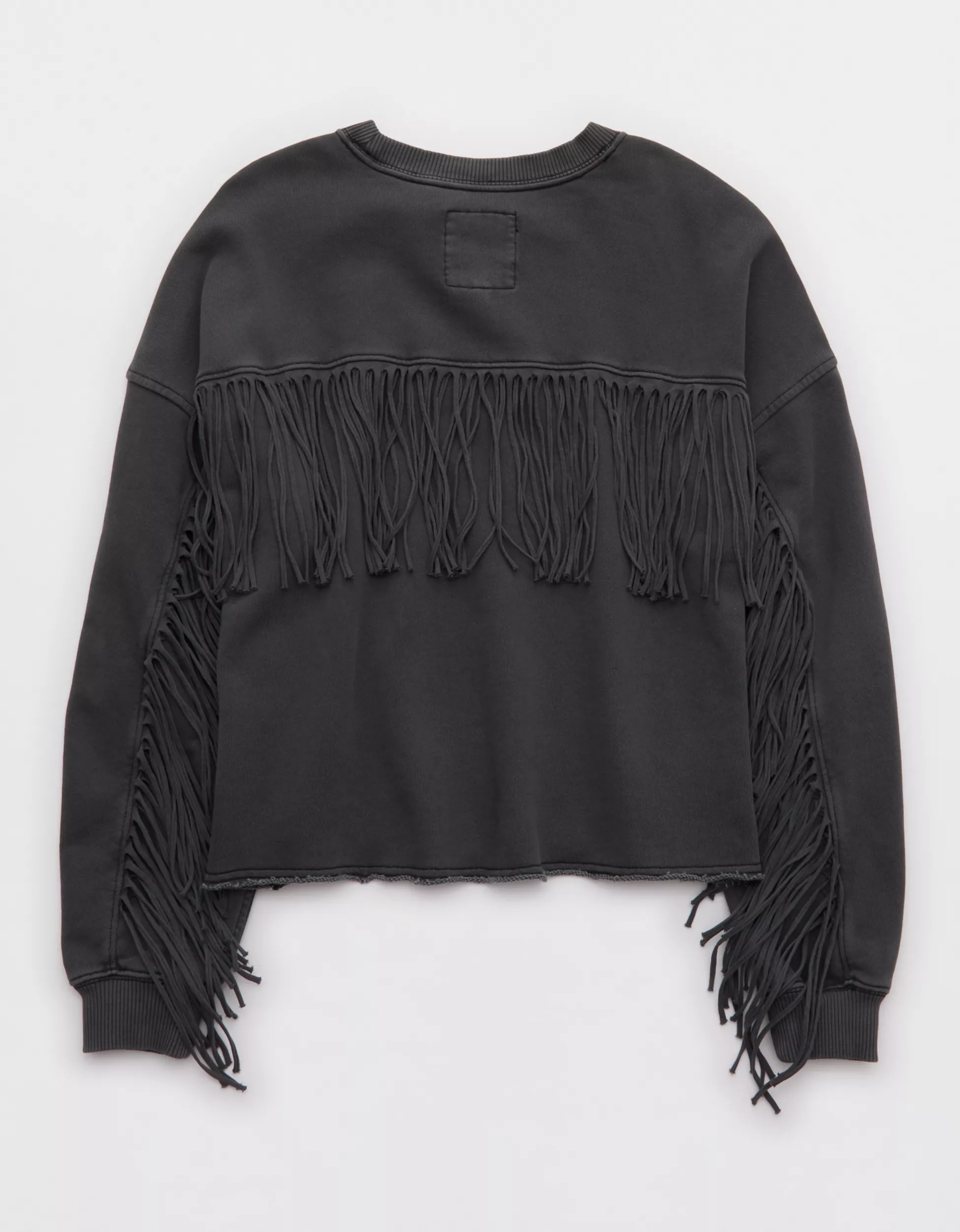 Aerie Festival Fringe Crew Sweatshirt | Aerie