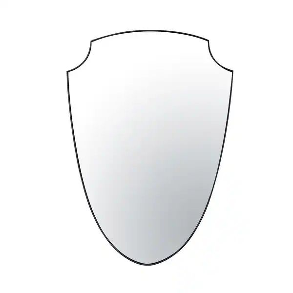 Shield Your Eyes 24x34 Shield-Shaped Mirror | Bed Bath & Beyond