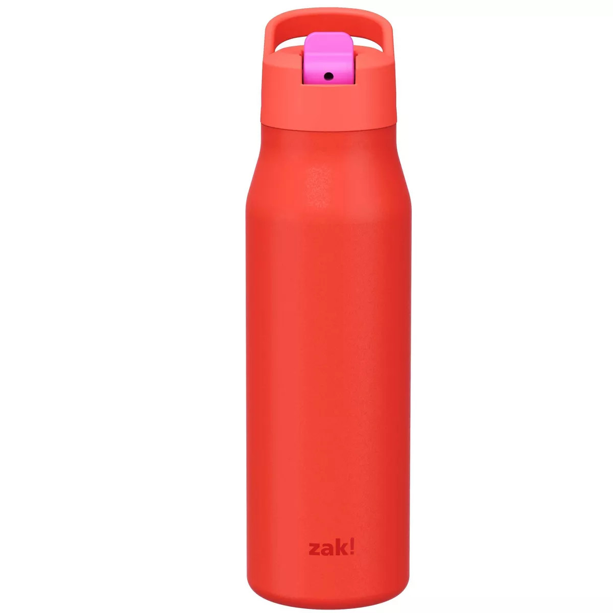Zak Designs 20oz Double Walled Stainless Steel Tranquility Straw Water Bottle | Target