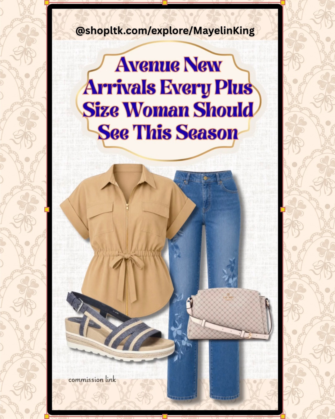 plus size fashion
Confidence Starts with the Right Outfit: Plus Size Styling Tips You’ll Love

Looser top to balance the tighter fit jeans. Cinched waist with a belt tie to anchor your silhouette.

Slimmer / Fitted jeans to contrast flowy top and create balance. Vertical Design to streamline, guide the eye and elongate.

Balancing the choice of Crossbody bag with outfit proportions. Matching Outfit Energy. 

Low Height Wedge Shoe - Matching Outfit Energy.



* Plus Size Fashion
* How to Dress a Plus Size Body
* Plus Size Outfit Ideas
* Curvy Fashion
* Flattering Outfits

#LTKootd #LTKSeasonal #LTKPlusSize