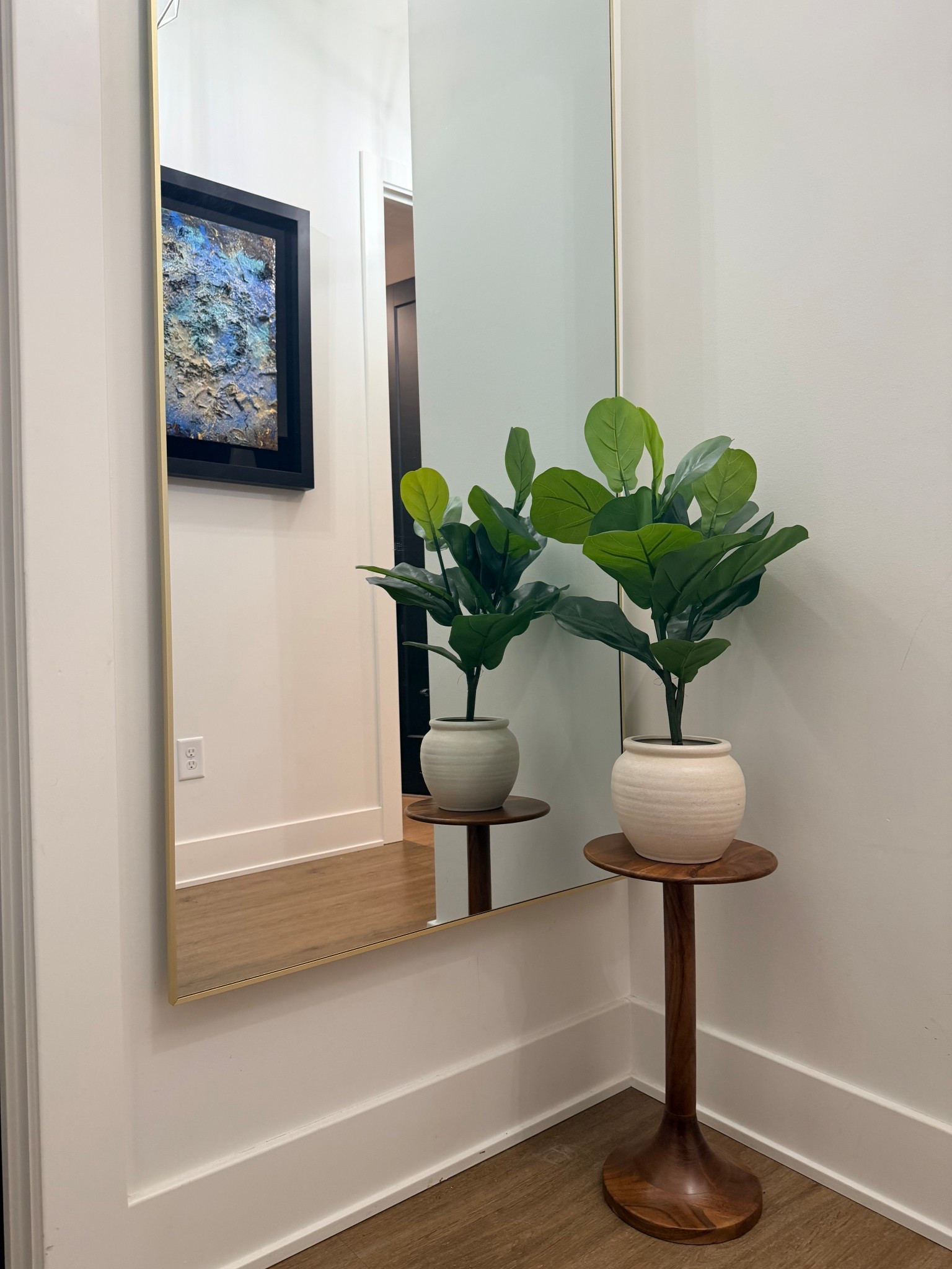 New from Target - planter stand and faux plant 

#LTKHome