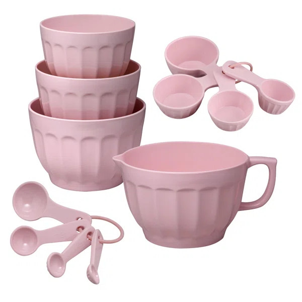 Latte 12 Piece Melamine Mixing Bowl Set | Wayfair North America