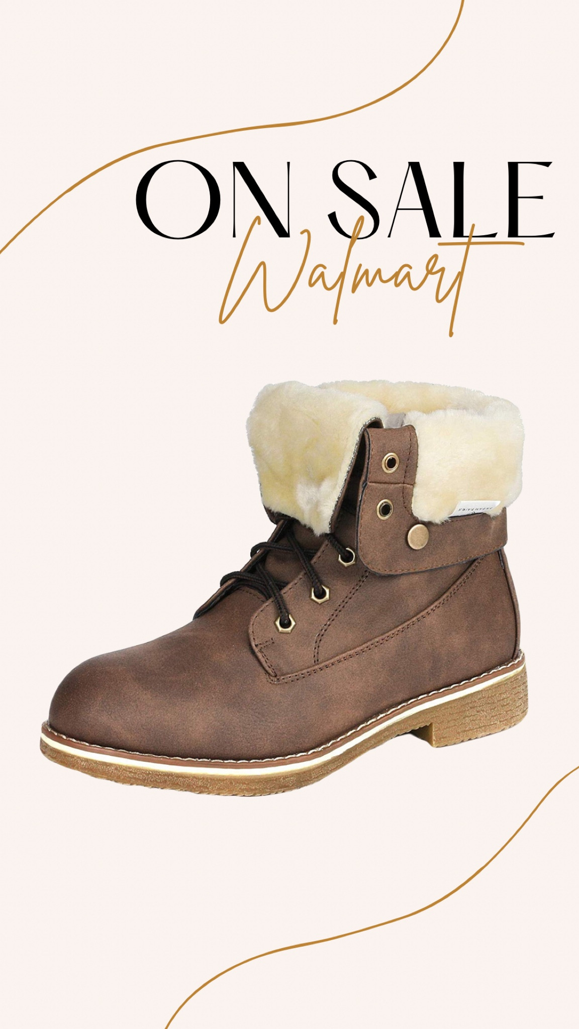 winter boots on sale for $33.29 at walmart! 

#LTKsalealert #LTKfit #LTKSeasonal