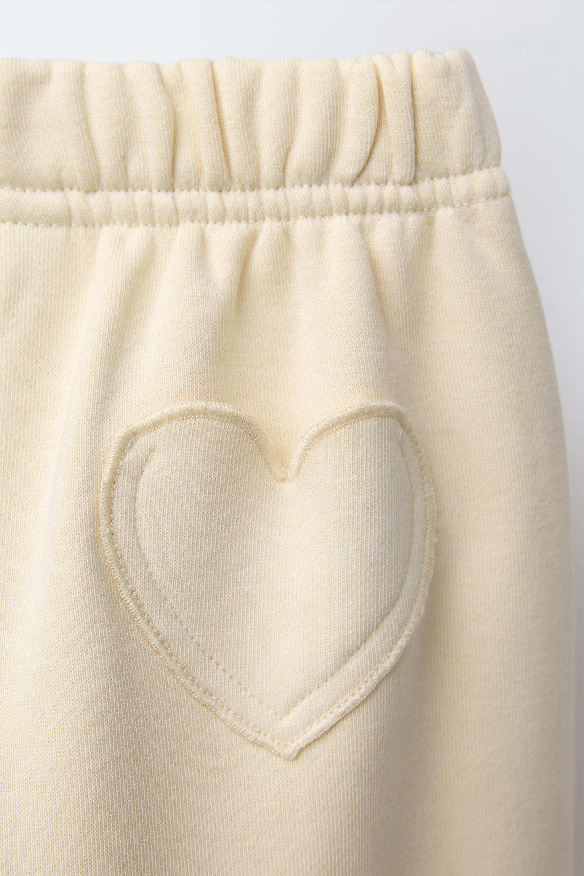 HEART POCKET JOGGER TROUSERS | Zara UK