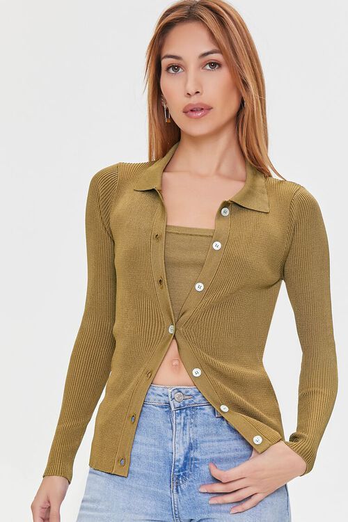 Cardigan Sweater & Cropped Cami Set | Forever 21 (US)