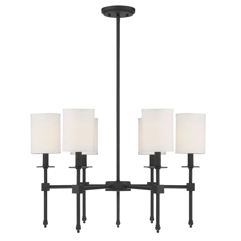 Tatianna 6 - Light Shaded Classic Chandelier | Wayfair North America