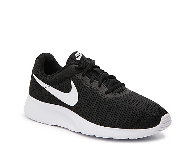 Nike Tanjun Sneaker - Women's - Black/White | DSW