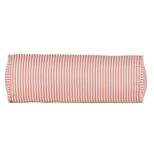 Birch Lane Polo Stripe Calypso Piped Bolster Pillow | Birch Lane