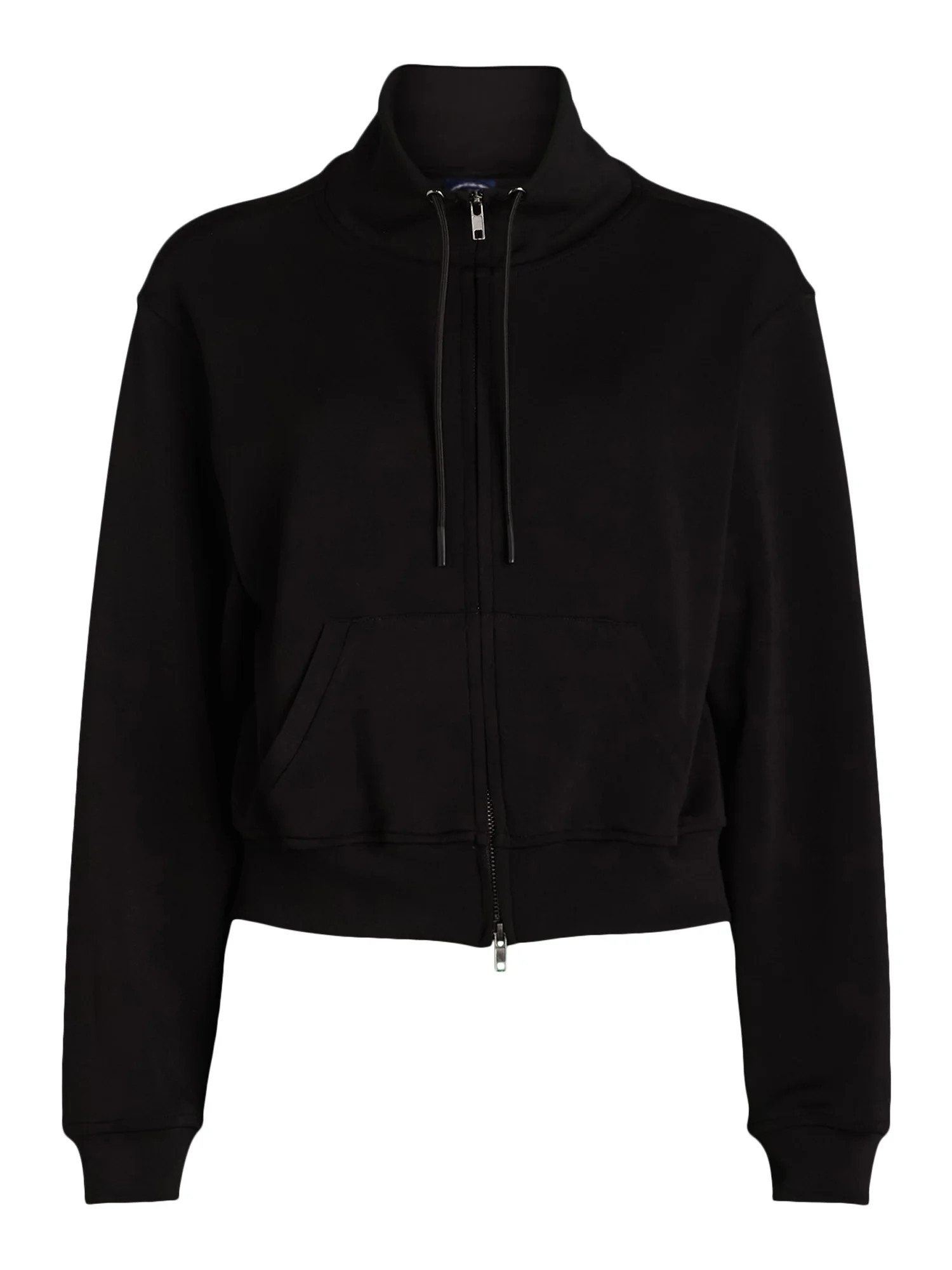 Scoop Women’s Ultimate ScubaKnit Funnel Neck Zip Up Sweatshirt, Sizes XS-XXL - Walmart.com | Walmart (US)