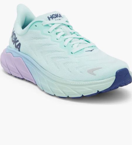 Fav running shoe, hoka Arahi 6 
Lots of colors available, lavender is my jam! 

#LTKxNSale #LTKstyletip