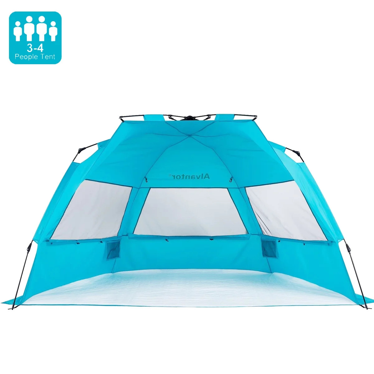 Beach Tent Sun Shelter Cabana Canopy Pop Up Automatic Portable by Alvantor - Walmart.com | Walmart (US)